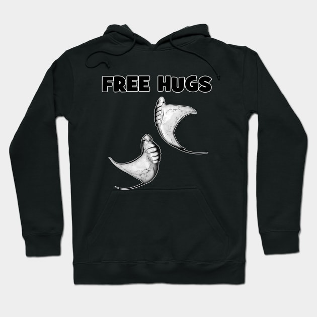 Free Hugs Hoodie by NicGrayTees